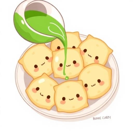 Pani puri mascot "Ready… BURST!"