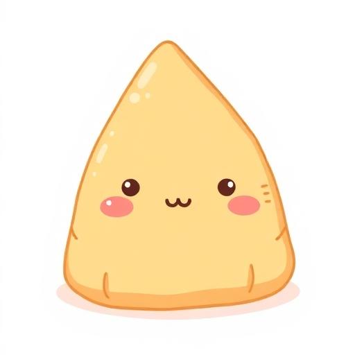 Samosa mascot "Arre, crunch time!"