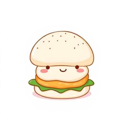 Vada pav mascot "Full power, boss."